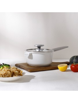 18 белый молочник с текстурой кожи MGC